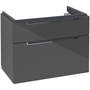 Subway 2.0 wastafelonderbouw 787x590x449mm glossy grey 2xla