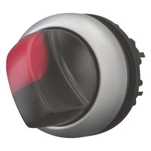 Keuzeschakelaar 2 standen verlicht rood VVE=5