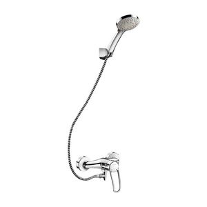 Doucheset met leegloop + 2539EPS mengkraan S-koppeling