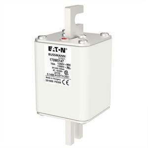 Zekering hoge snelheid 700A AC 1250V 100kA 2 61x75x1 VVE=3