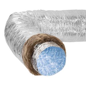 Doos a 10m. ISOSOFT PLUS thermisch geisoleerde ventilatieslang Ø127mm