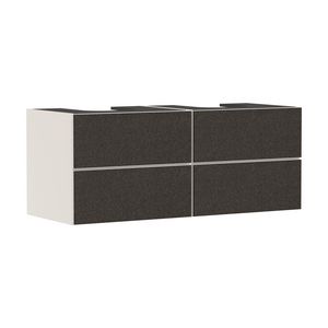 Badmeubel Xevolos E SMB 1370/550 4L 2 inbouwwastafels TDG