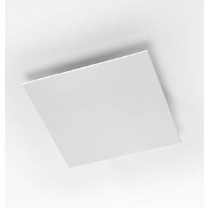 Ventilatieventiel luchtafvoer- en toevoer DucoVent Design wit aansl. Ø125mm vierkant XL AK