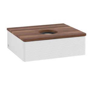 Wastafelonderkast Antao 600x190x500mm G.White.L K07112GF