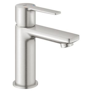 Lineare XS-size wastafelmengkraan supersteel (rvs look) pushopen