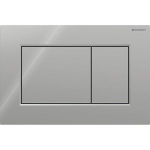 Bedieningsplaat 2-toets Sigma01 SQUARE chroom
