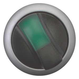 Keuzeschakelaar 2 standen verlicht groen VVE=5