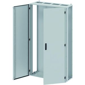 Verdeelkast vloerstaand geaard IP55 RAL7035