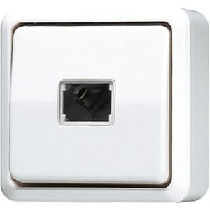 Impulsdrukker AP600 alpin wit 1-polig