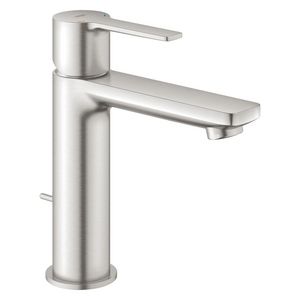 Lineare S-size wastafelmengkraan supersteel (rvs look) incl. waste