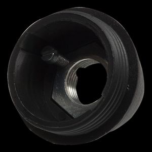 E14 deksel lamphouder M10x1 zwart H 14mm VVE=50