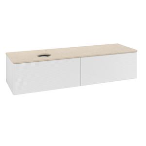 Wastafelonderkast Antao 1600x360x500mm G.White.L L37153GF