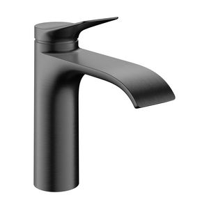 Wastafelmengkraan Vivenis 1-hendel 110 CoolStart z. Brushed Black Chrome