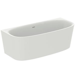 Dea duobad halfvrijstaand 180x80cm silk white