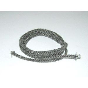 Afdichtkoord diameter 6 zwart met kern