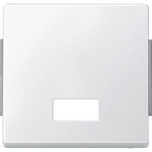 "Wisselwip met rechthoekig symboolvenster - Polarwit - IP44