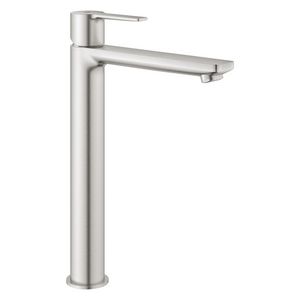 Lineare XL-size wastafelmengkraan supersteel (rvs look) gladde body