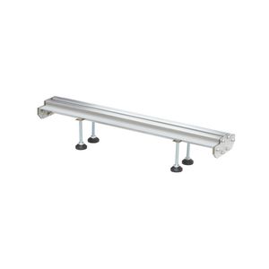 Sleufgootdeel koppelbaar RVS 500x50mm inlaatsleuf 8mm zonder uitlaat