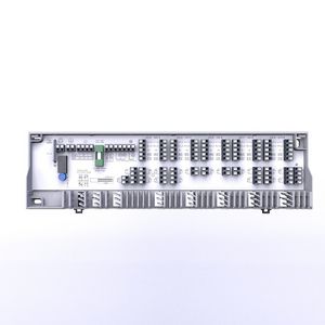 Terminal strip 10 ch. 230V H/C