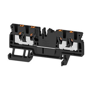 Doorvoerklem zwart 2.5mm² 24A 800V 1521820000 VVE=100