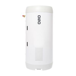 Delta Geocoil indirect gestookte RVS boiler 300ltr. 3,1m² spiraal incl. elektrisch element 2,8 kW
