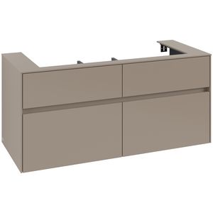Wastafelonderkast Collaro 1200x548x500mm Taupe C09100VM