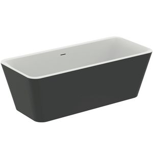 TONIC II FS BATH 180X80 MATT WHITE/BLACK