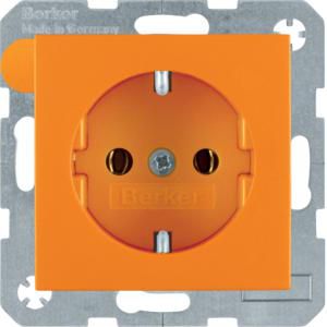 Wandcontactdoos RA steek berker S.1/B.3/B.7 oranje mat