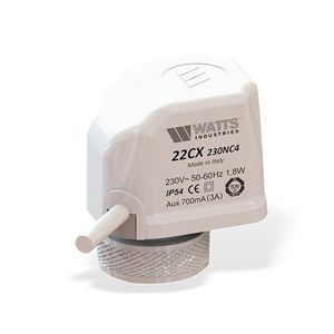 Aandr.elektrothermisch 22CX 230V NO4 NO 4-draads VVE=50