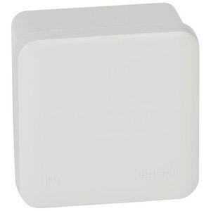 Doos 80x80x45 vlak grijs Plexo VVE=5