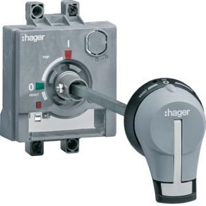 Draaibediening voor bediening op deur h3+ P250