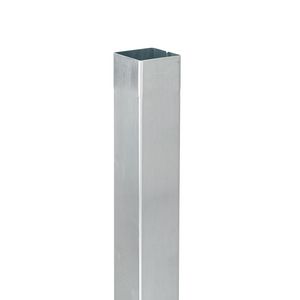 Lengte a 3mtr. zinken HWA buis vierkant 100x100mm 0,7mm