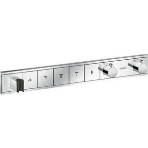 Afbouwdeel inbouwthermostaat RainSelect 5 functies 26l/min. chroom