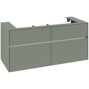 Wastafelonderkast Collaro 1200x548x500mm Soft Green C09100AF