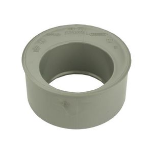 Wadal PVC lijm inzetverloopring 90x75mm grijs