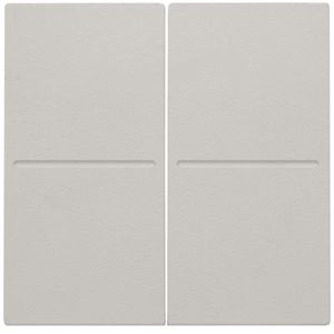 2-voudige toets RF dimschakelaar Hue BT EnOcean KNX l.grey