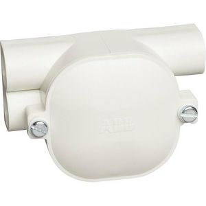 Trekdoos dubbel links 3x16mm deksel recycled kunstst VVE=100