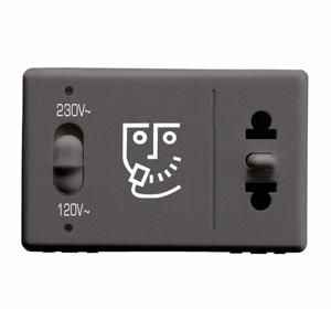 SHAVER SOCKET-OUTLET FOR HOTEL SYSTEM-EUROPEAN/AMERICAN ST