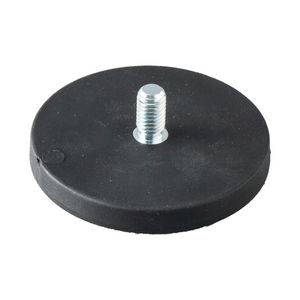 Neodymium magneet rubber bekleed M8-M10 18 kg