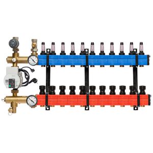 Vloerverw.verdeler 4803 E-pomp BA. 60-250l/u 11-groeps