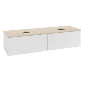 Wastafelonderkast Antao 1600x360x500mm G.White.L L39113GF