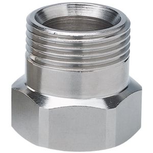 Verlengstuk tbv onderblok 3/4" messing vernikkeld