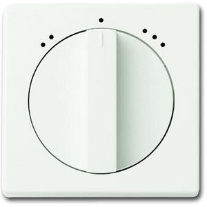 Centraalplaat v inbouw ventilatorschakelaar 2711U f-matwit (1740 DRL-884-503)