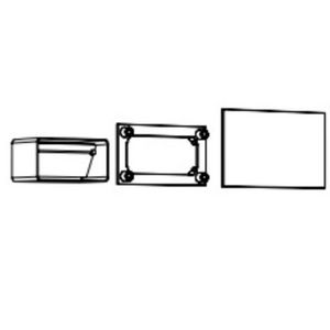 DURAVIT NO.1 #074345 fontein 450mm wit met kraangat met overloop