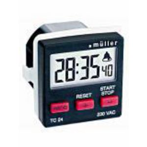 Tijdschakelaar TC24.21 8A 230V 50/60Hz zwart