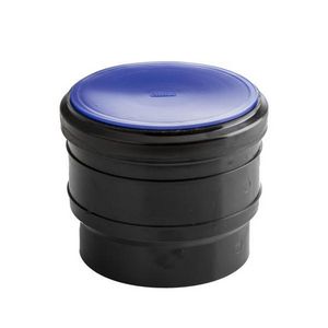 PE korte steekmof 50mm PN4 zwart