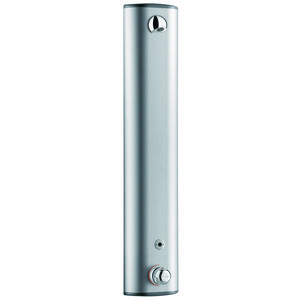 Douchepaneel alu 1/2" A-aansl. infrarood batt.