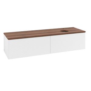 Wastafelonderkast Antao 1600x360x500mm White Matt Lacquer L38152MT