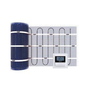 Set elektrische vloerverwarmingsmat 1050W 7M² incl. wifi thermostaat