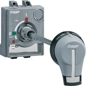 Draaibediening voor bediening op deur h3+ P160